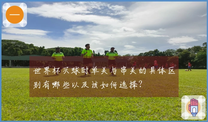 世界杯买球时单关与串关的具体区别有哪些以及该如何选择？