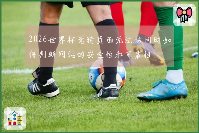 2026世界杯竞猜页面无法访问时如何判断网站的安全性和可靠性
