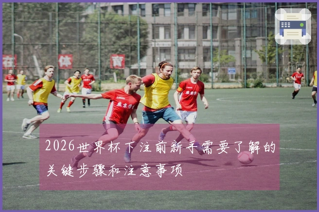 2026世界杯下注前新手需要了解的关键步骤和注意事项