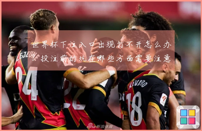 世界杯下注入口出现打不开怎么办？投注前的坑在哪些方面需要注意