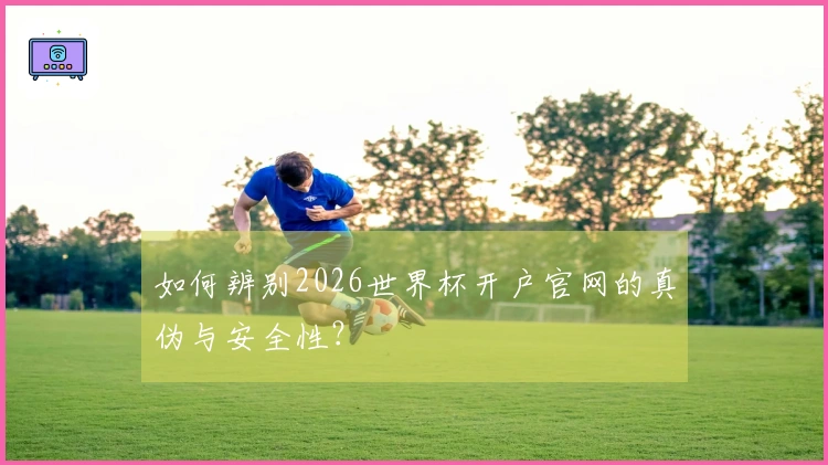 如何辨别2026世界杯开户官网的真伪与安全性？